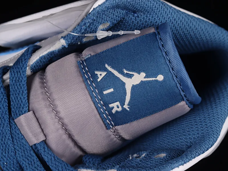 All categories Air Jordan Jordan series basketball shoes Air Jordan 1 Mid Air Jordan 1 Mid "True Blue" AJ1 Joe 1 true blue mid-top basketball shoes DQ8423-014
